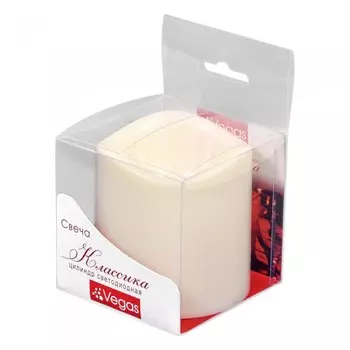 Vegas Свеча Классика цилиндр светодиодная