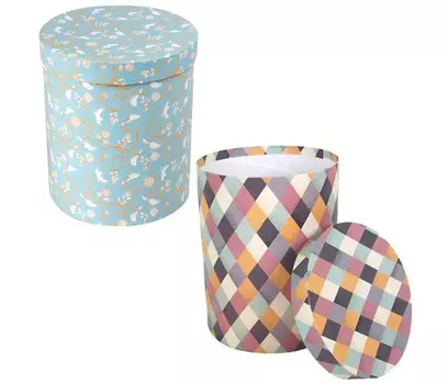 Veld CO Коробка цилиндр для цветов 17x22 см 76725