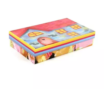 Veld CO Коробка прямоугольная Окна 24х14х5 см