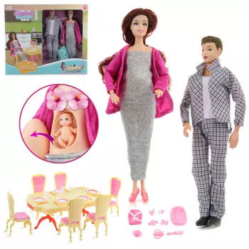 Veld CO Набор с куклами Ужин