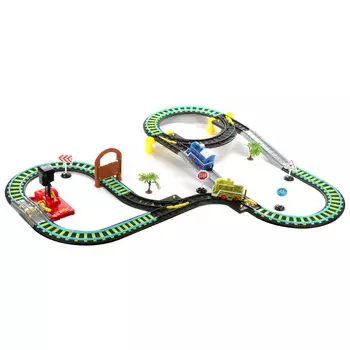 Veld CO Железная дорога Серебряный путь c двумя паровозами