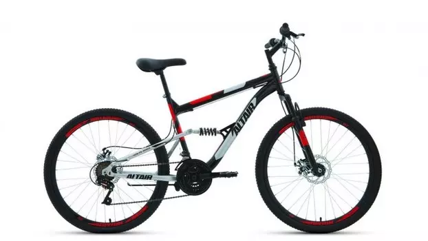Велосипед двухколесный Altair MTB FS 26 2.0 disc рост 16" 2021