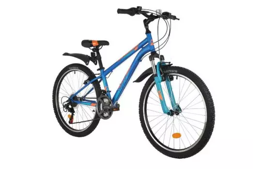 Велосипед двухколесный Novatrack 24" Action стальная рама 12" V- brake 18 скоростей