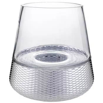 Вещицы Декоративный подсвечник с cеребряным напылением