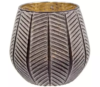 Вещицы Декоративный стеклянный подсвечник NGB-26