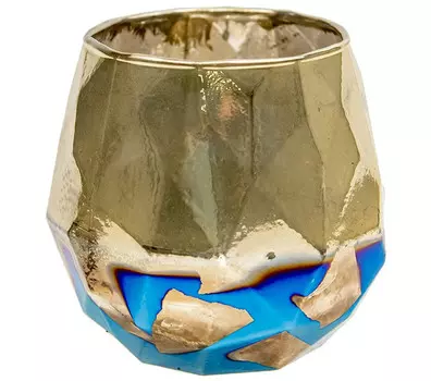 Вещицы Декоративный стеклянный подсвечник NGB-33