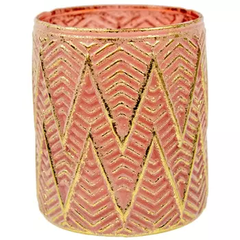 Вещицы Декоративный стеклянный подсвечник NGB-34