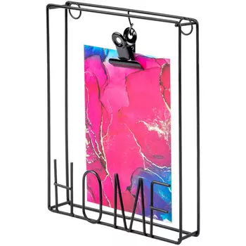 Вещицы Металлическая фоторамка Дом