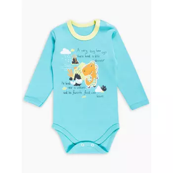 Веселый малыш Боди для новорожденных Dino