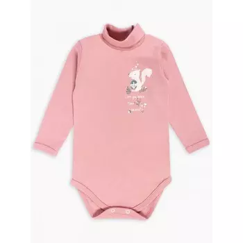 Веселый малыш Боди-водолазка Wooly Wool Белочка