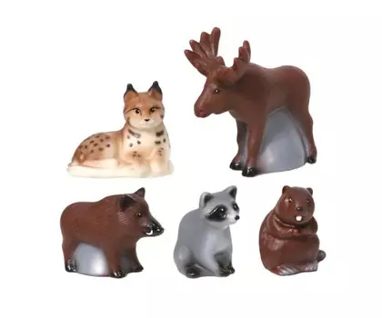 Весна Набор Животные тайги и леса