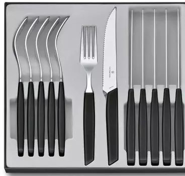 Victorinox Набор столовых приборов Swiss Modern 12 предметов 6.9093.12W.12/6.9096.12W