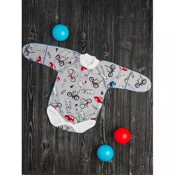 Vikalex Боди длинный рукав Транспорт