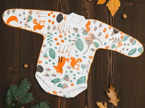 Vikalex Боди Лесные зверята