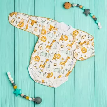 Vikalex Боди с длинным рукавом Сафари