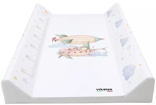 Vikalex Пеленальная доска №3 с ростомером Полет к Мечте Утята 79х45х10 см