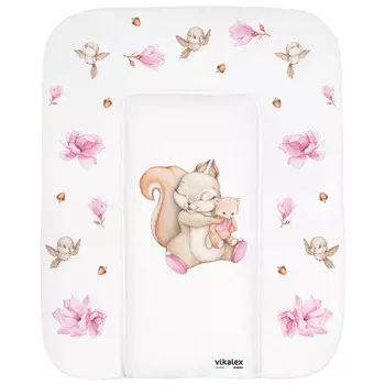 Vikalex Пеленальный матрасик №2 Белочка 71х58х3 см