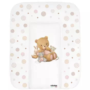 Vikalex Пеленальный матрасик №2 Мишкина Компания 71х58х3 см