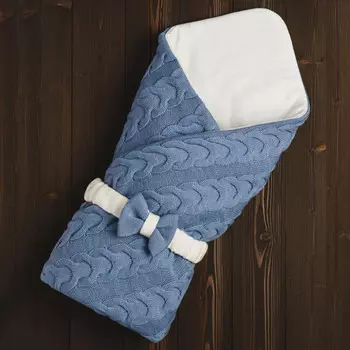 Vikalex Плед-конверт Косичка с поясом