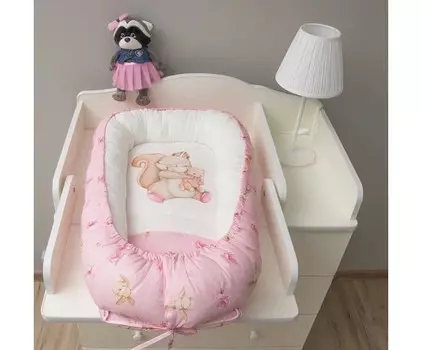 Vikalex Подушка-гнездышко с матрасиком Белочка