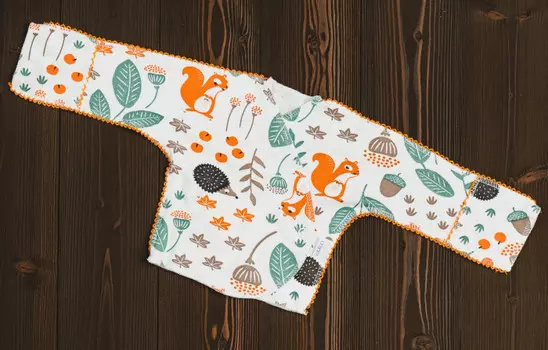 Vikalex Распашонка Лесные зверята