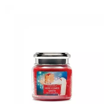 Village Candle Ароматическая свеча маленькая Санта Клаус
