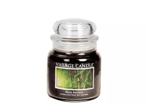 Village Candle Ароматическая свеча средняя Черный Бамбук