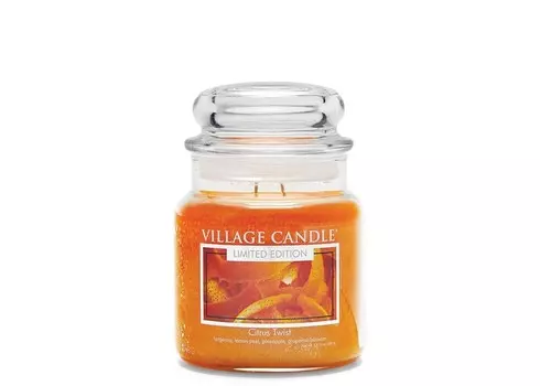 Village Candle Ароматическая свеча средняя Цитрусовый Микс