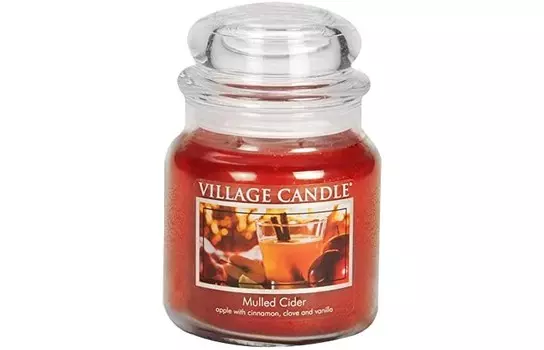 Village Candle Ароматическая свеча средняя Глинтвейн