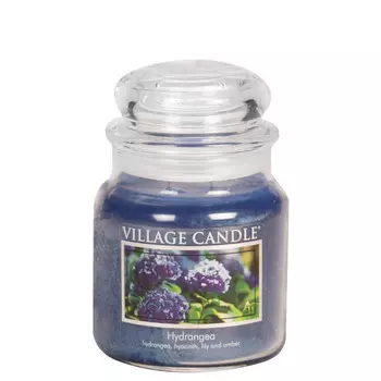 Village Candle Ароматическая свеча средняя Гортензия