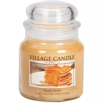 Village Candle Ароматическая свеча средняя Кленовый Сироп