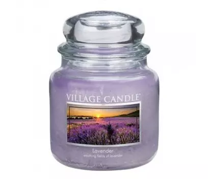 Village Candle Ароматическая свеча средняя Лаванда