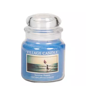 Village Candle Ароматическая свеча средняя Летний Бриз