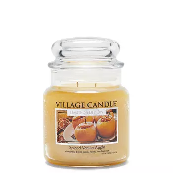 Village Candle Ароматическая свеча средняя Печеное яблоко