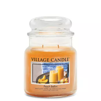 Village Candle Ароматическая свеча средняя Персиковый Коктейль