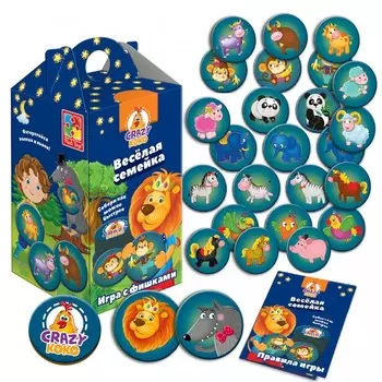 Vladi toys Игра настольная Веселая семейка