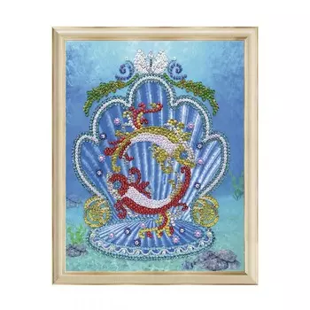 Волшебная мастерская Мозаика на холсте Рыбы