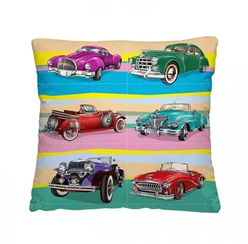 Волшебная Ночь Подушка-думка Гараж 40х40 см