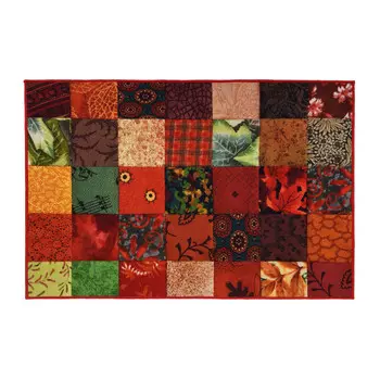 Vortex Коврик влаговпитывающий Velur Пэчворк 90x60 см