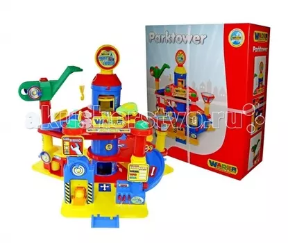 Wader Паркинг 4-уровневый с автомобилями 37855