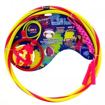Wham-O Набор 3 в 1: хулахуп, скакалка, скиппер