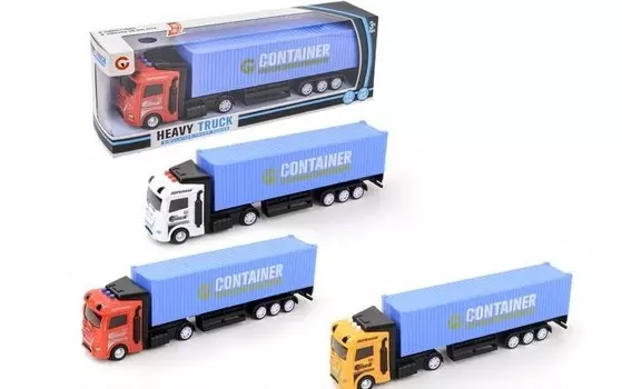 Without Машинка инерционная Контейнер 2060738