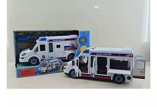 Without Машинка инерционная Полиция 2315416