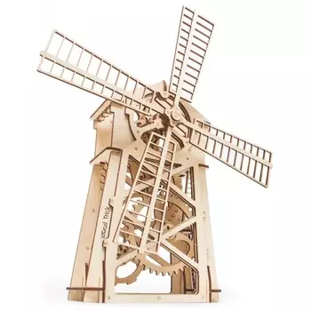 Wood Trick Механический 3D-пазл Мельница