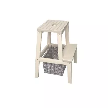 Woodlines Табурет-стремянка Геометрия с органайзером для хранения и ручкой