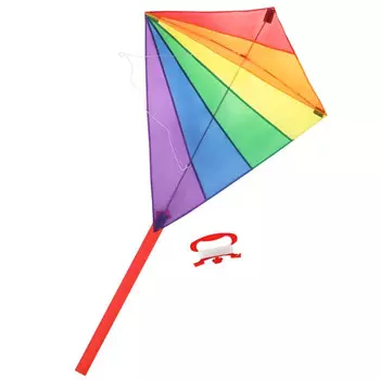 X-Match Воздушный змей Радуга 88х82 см