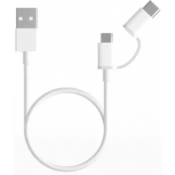 Xiaomi USB-кабель Mi 2-in-1 USB Cable Micro-USB to Type-C 30 см