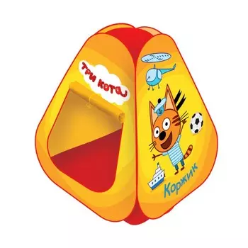 ЯиГрушка Палатка Три кота 80х80х90 см