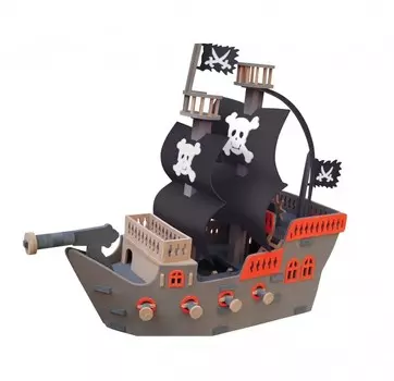 ЯиГрушка Пазл-головоломка Пиратский корабль