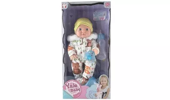 Yale baby Кукла функциональная с аксессуарами HL1258331 25 см